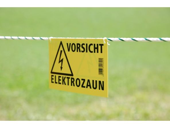 Icelandic Horse Warnschild Vorsicht Elektrozaun