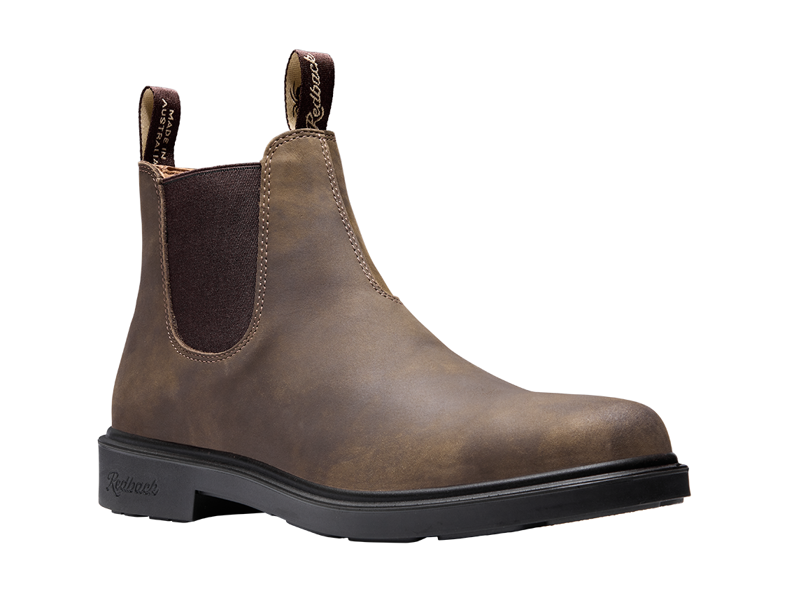 Redback Whistler Chelsea Boot Iron Bark Nubuk, Studioansicht