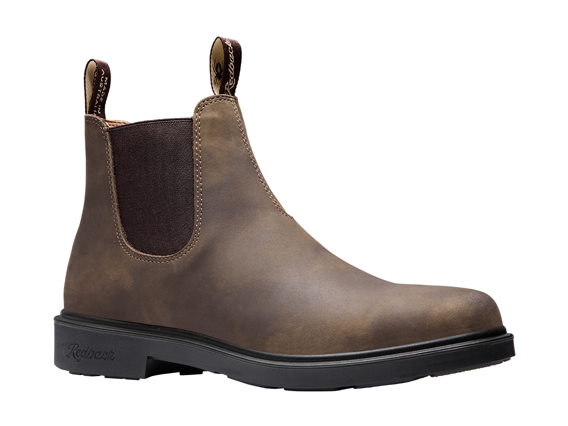 Redback Whistler Chelsea Boot Iron Bark Nubuk, Studioansicht