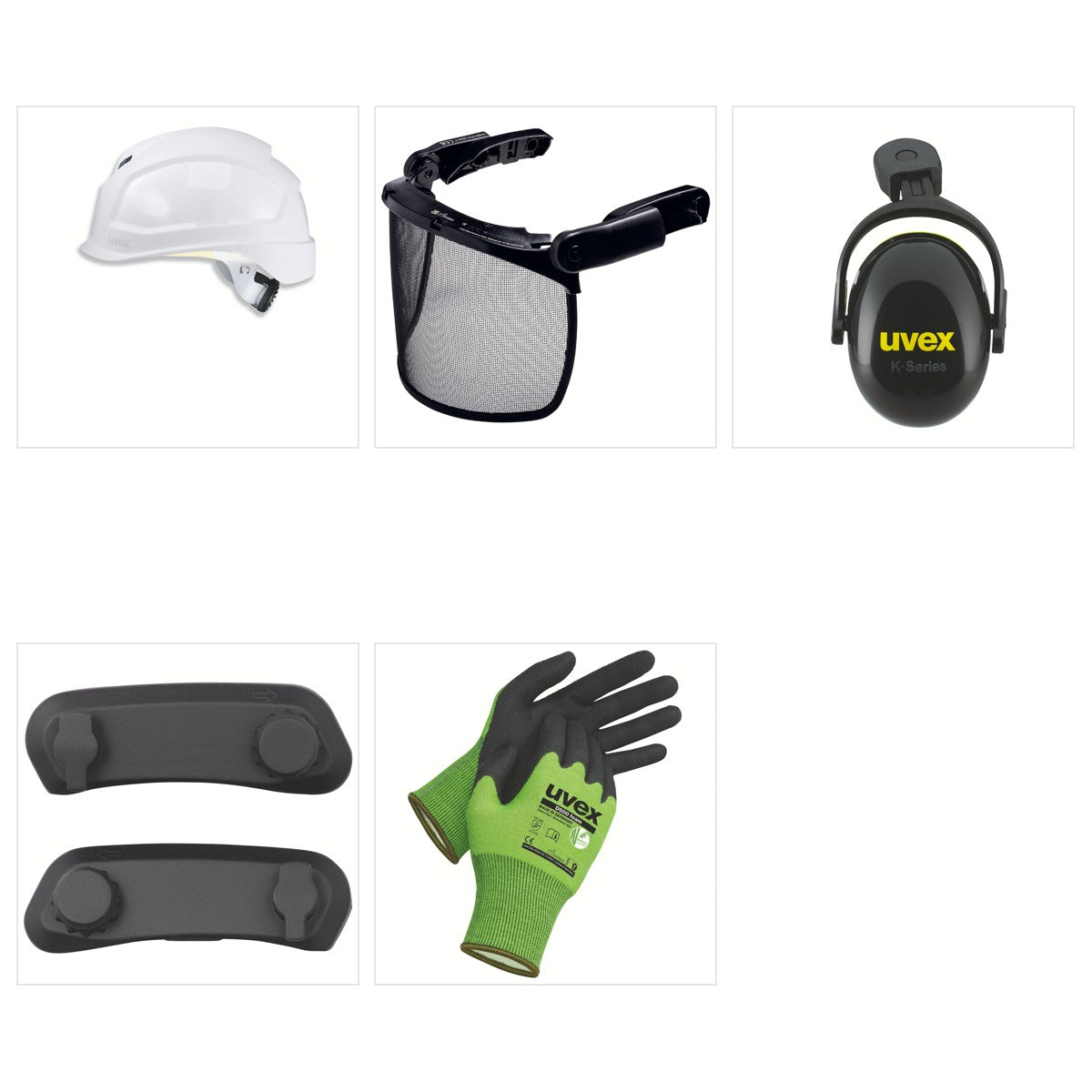 Holz und Garten Profi-Set (Helm, Visier, Gehörschutz, Schnittschutz)