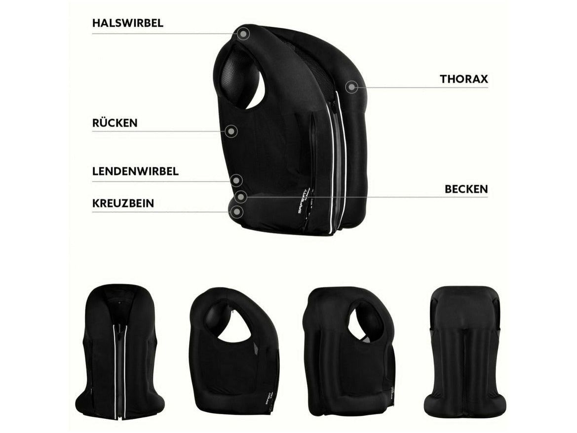 Peiker airbag vest SAFEFIT for riders