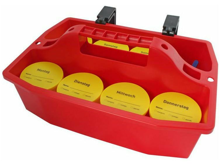 Icelandic Horse tragbarer Wochenplaner Zusatzfutter