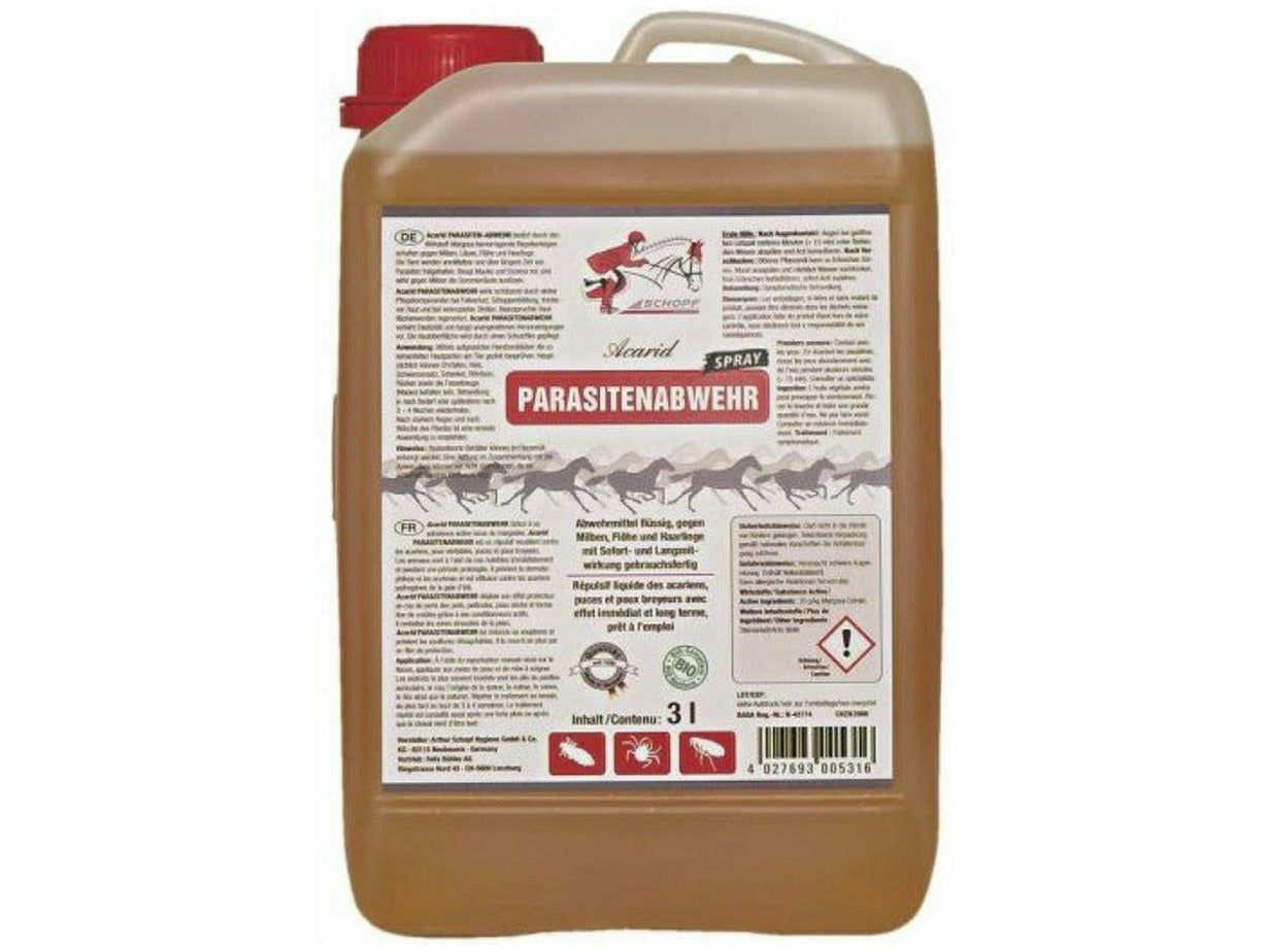 Schopf Parasitenabwehr ist ein effektives Insektenschutzmittel, das gleichzeitig die Haut pflegt. Eigenschaften: zum Sprühen mit Margosa gegen Milben, Läuse, Flöhe und Haarlinge mit aktiven Pflegekomponenten