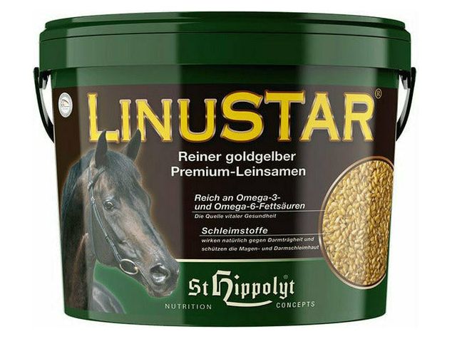 St. Hippolyt LinuStar – die goldgelbe, im patentierten Verfahren schonend gecrackte Leinsaat