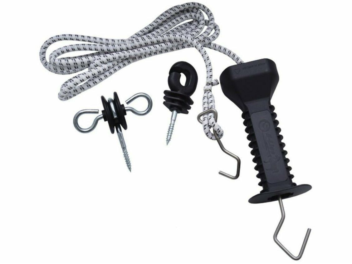 Torgriff-Set mit Elastikseil für Deine Weide - in verschiedenen Längen erhältlich.