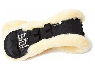 Engel - Sangle de selle en cuir d'agneau Sangle de dressage 45 - 70 cm